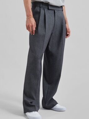 The Frankie Shop Men’s Grey Beo Suit Pants
